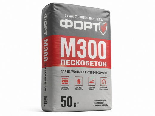 Сухая смесь М 300 50 кг ФОРТ