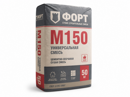 Сухая смесь М 150 50 кг ФОРТ