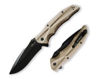 Нож HT-2 Blackwash Tan