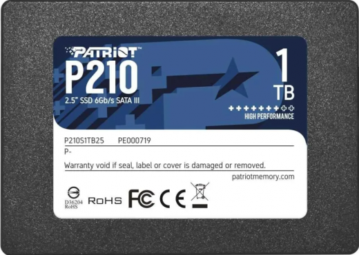 SSD Sata III Patriot P210 2.5"