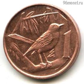 Каймановы острова 1 цент 2005