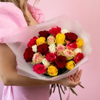АКЦИЯ! Роза микс 40 см