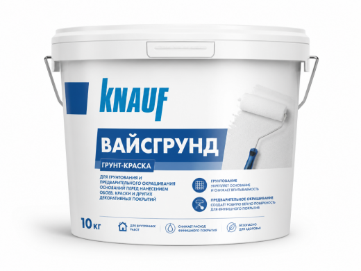 Грунт-краска КНАУФ-Вайсгрунд