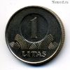 Литва 1 лит 2002