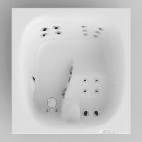 Спа бассейн Jacuzzi City Spa 150х160 см схема 3