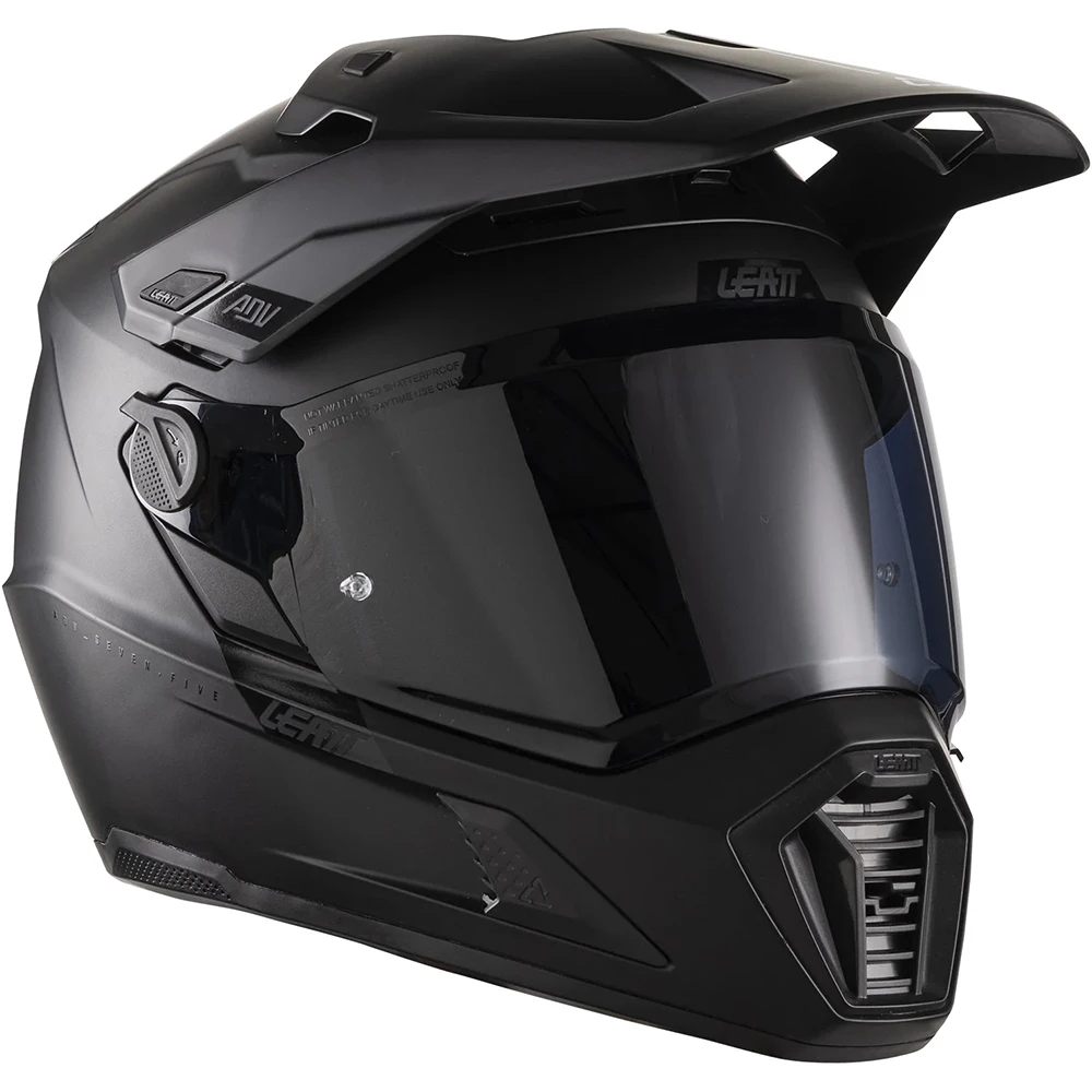 Leatt ADV 7.5 Black Helmet Kit, комплект шлем + очки Leatt Vizion 2.5
