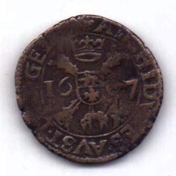 1 лиард 1607 Рурмонд Гелдерланд Испания Нидерланды
