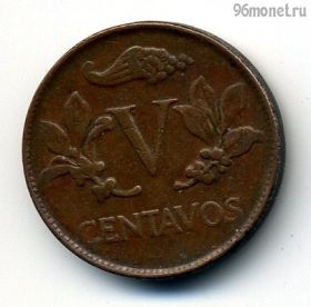 Колумбия 5 сентаво 1972