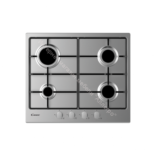Газовая варочная панель CANDY CHW6BRX нержавеющая сталь