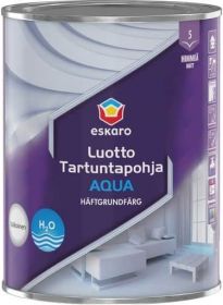 Краска Грунтовочная Eskaro Luotto 0.45л Адгезионная, Матовая для Сложных Поверхностей / Эскаро Луотто.