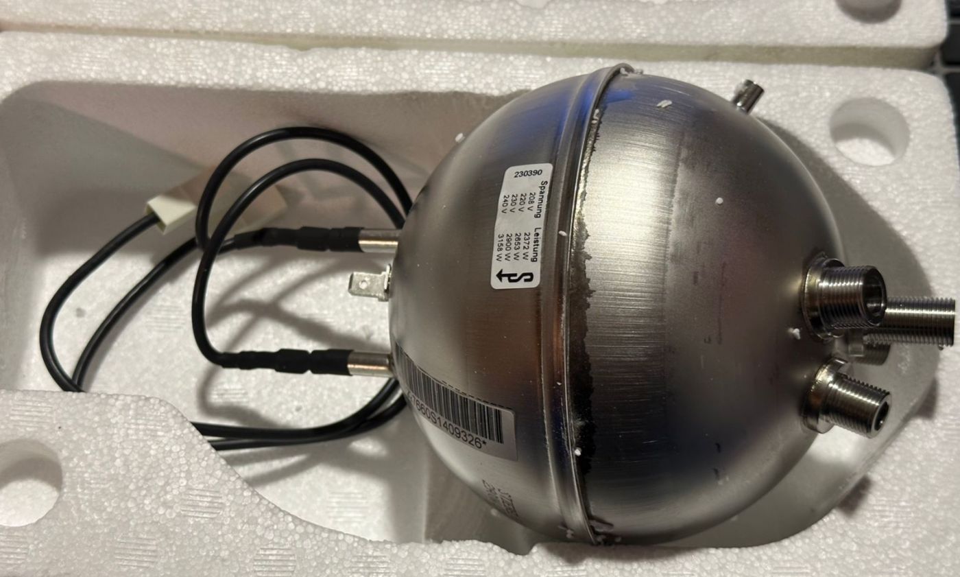 33.2276.0099 Бойлер горячей воды  0.8 L 2000W для кофемашин WMF