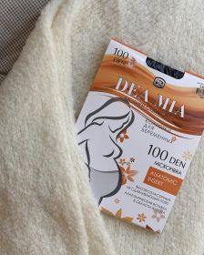 Черные колготки для беременных Dea Mia 40 den