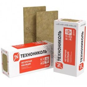 Минеральная вата Технониколь ТехноФас ЭФФЕКТ 135 кг/м3 1200х600х100 мм, 3 шт/упак  код:084708