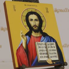 Господь Вседержитель 17х21см икона рукописная (масло)