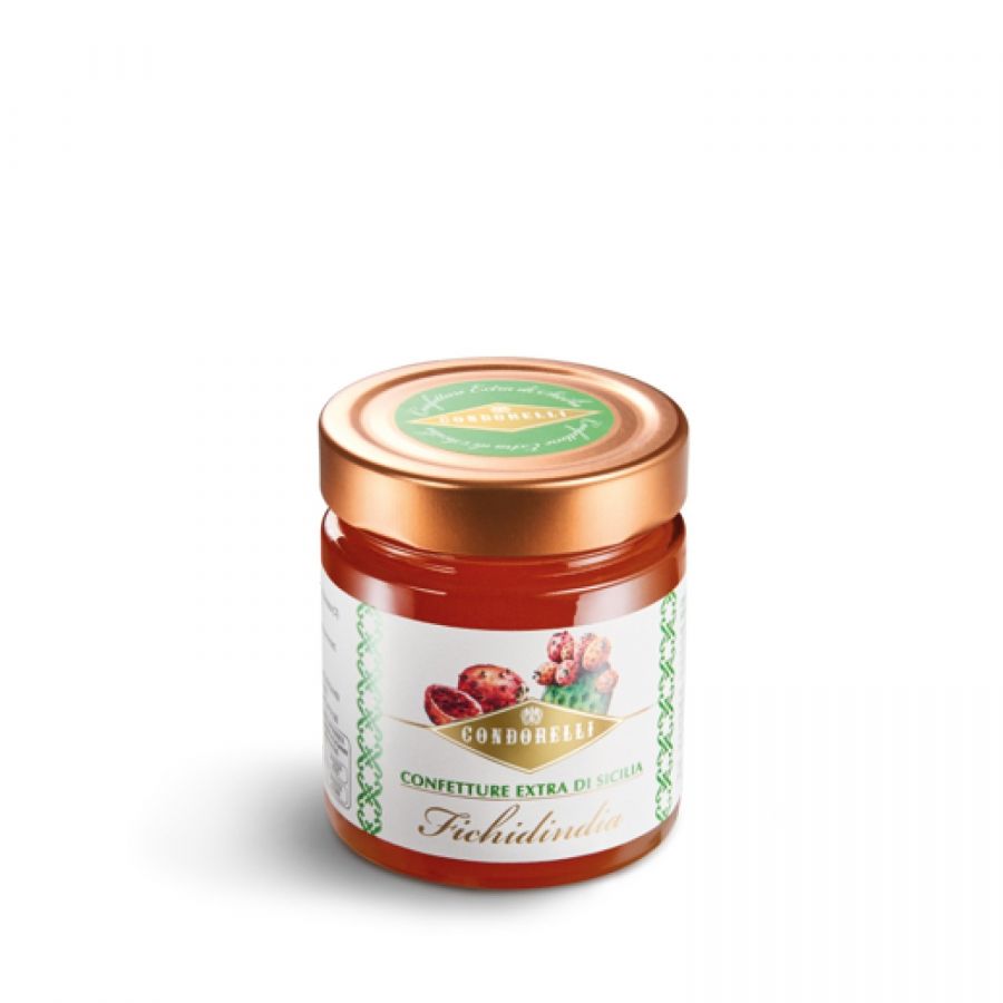 Конфитюр из опунции, Condorelli, 240 г, Confettura ai fichi d’India 240 g
