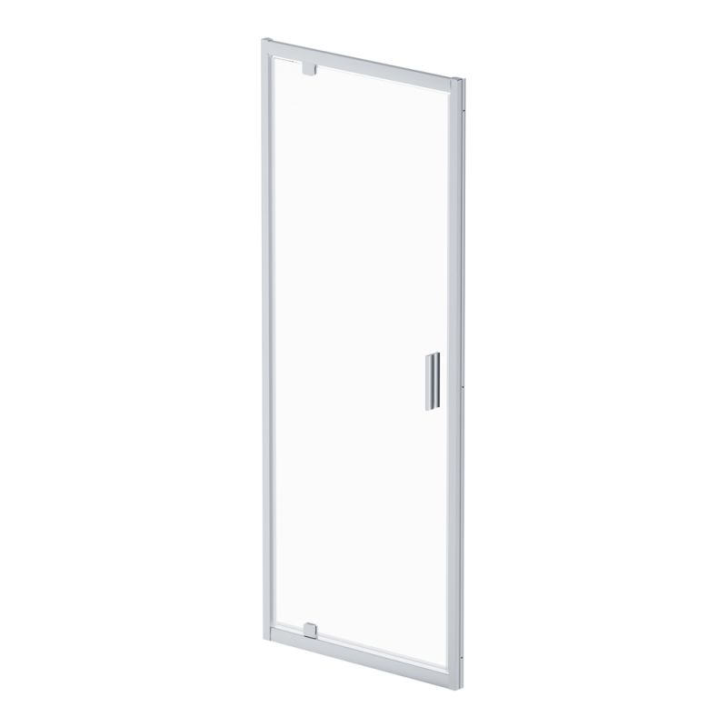 Душевая дверь в нишу AM.PM Gem 80x195 см, распашная, профиль серебро W90G-80-1P-MT