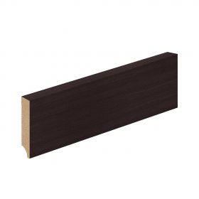 Плинтус с Экошпоном Bravo Плинтус S-70.16 Wenge Melinga 16x70x2400мм / Браво.