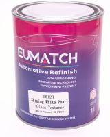 Eumatch Эмаль E812J-1 Shining White Pearl (Glass Texture) / Сияющий белый перламутр ("стекло")