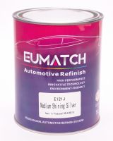 Eumatch Эмаль E121J Medium Shining Silver / Среднее блестящее серебро