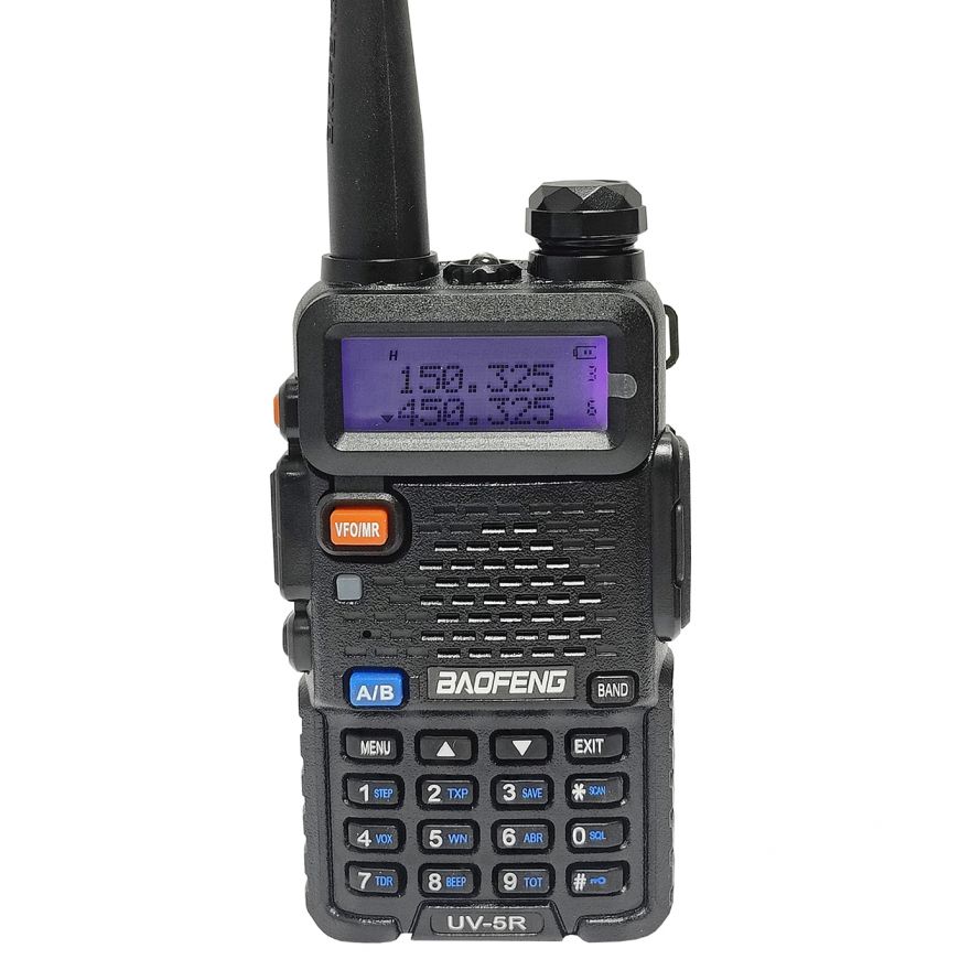 Рация Baofeng UV-5R с усиленным аккумулятором 3800 мАч