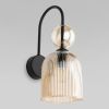 Настенный светильник со стеклянным плафоном TK Lighting 11140 / настенный светильник / Sophia Cognac.