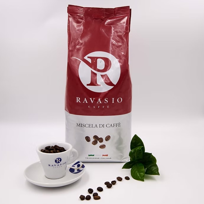 Кофе зерновой обжаренный Экстра Бар 1000 г, Caffe Ravasio Extra Bar 1000 gr
