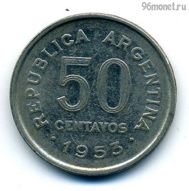 Аргентина 50 сентаво 1953