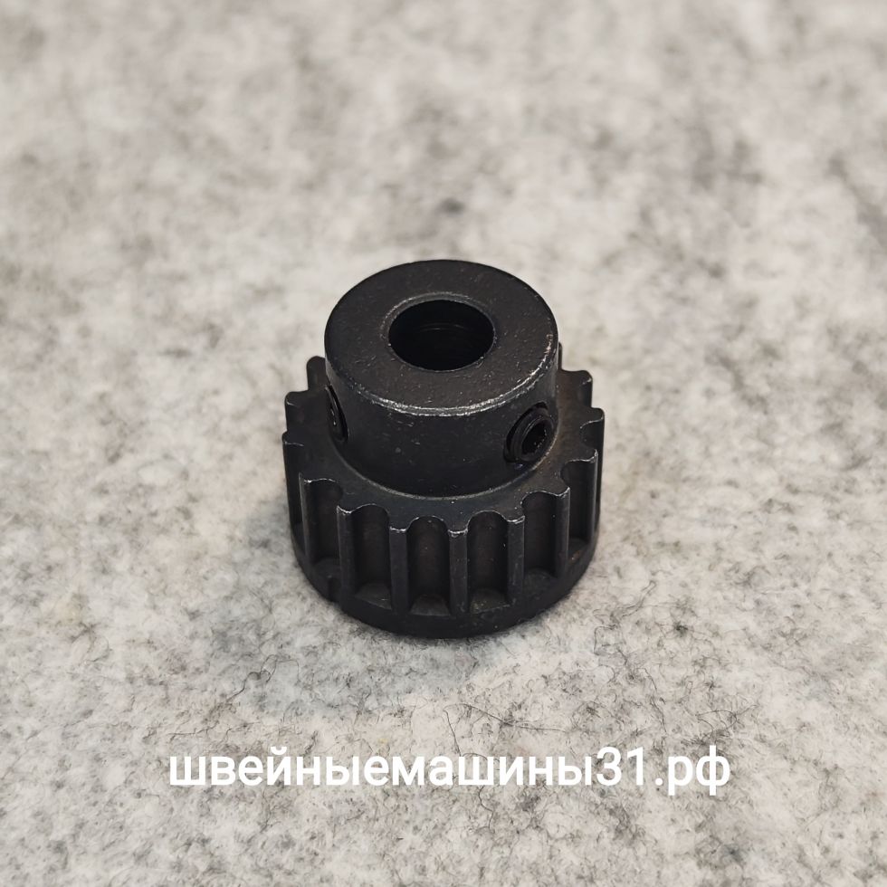 Зубчатое колесо металлическое Brother LX 1400, LS 5555 и др. Количество зубьев 17; длина 21,7 мм; диаметр под вал 8 мм; диаметр зубчатой части 25,8 мм.   Цена 350 руб