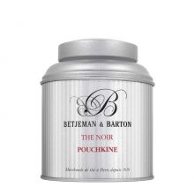 Чай чёрный Betjeman & Barton Пушкин в жестяной банке - 125 г (Франция)