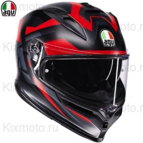 Шлем AGV K7 Glimpse S26, матовый красный