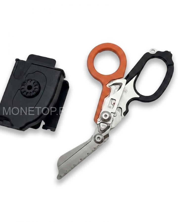Ножницы-мультитул Leatherman Raptor Black/Orange