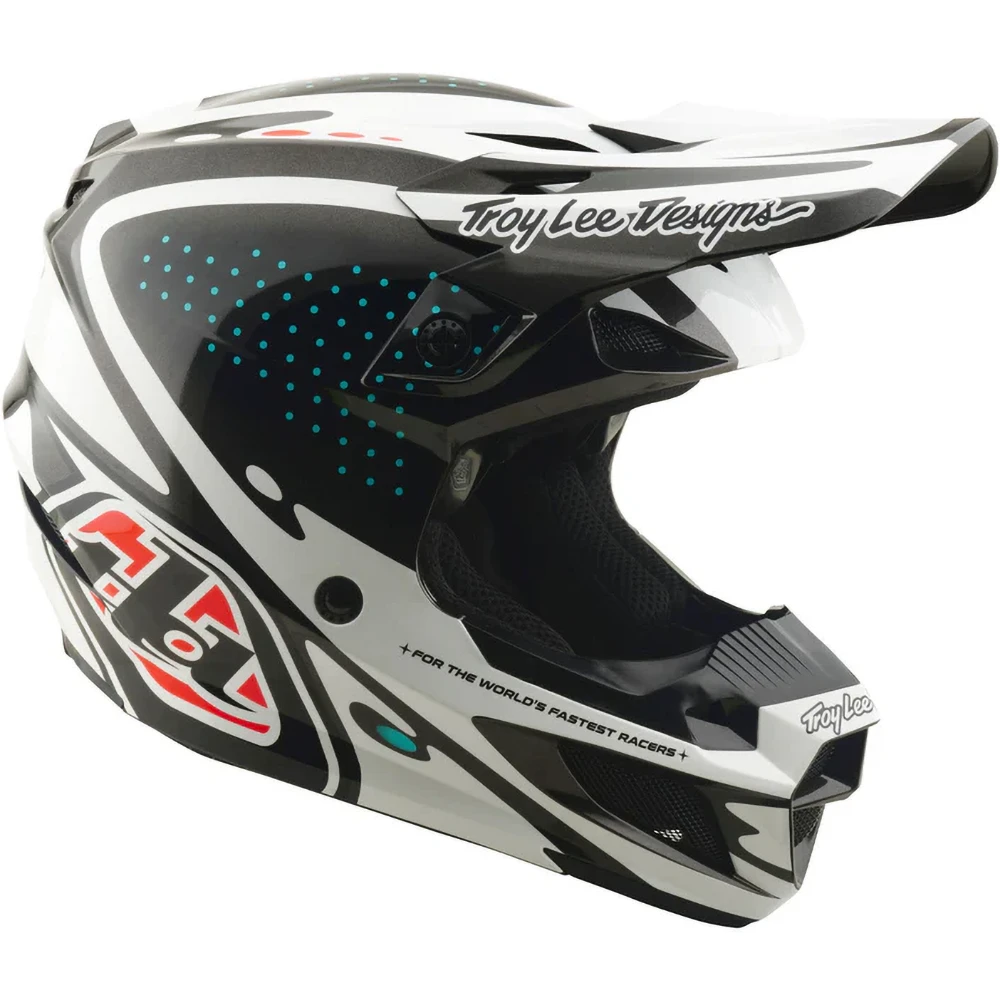 Troy Lee Designs SE5 Polycarbonate MIPS The Line Black шлем для мотокросса и эндуро