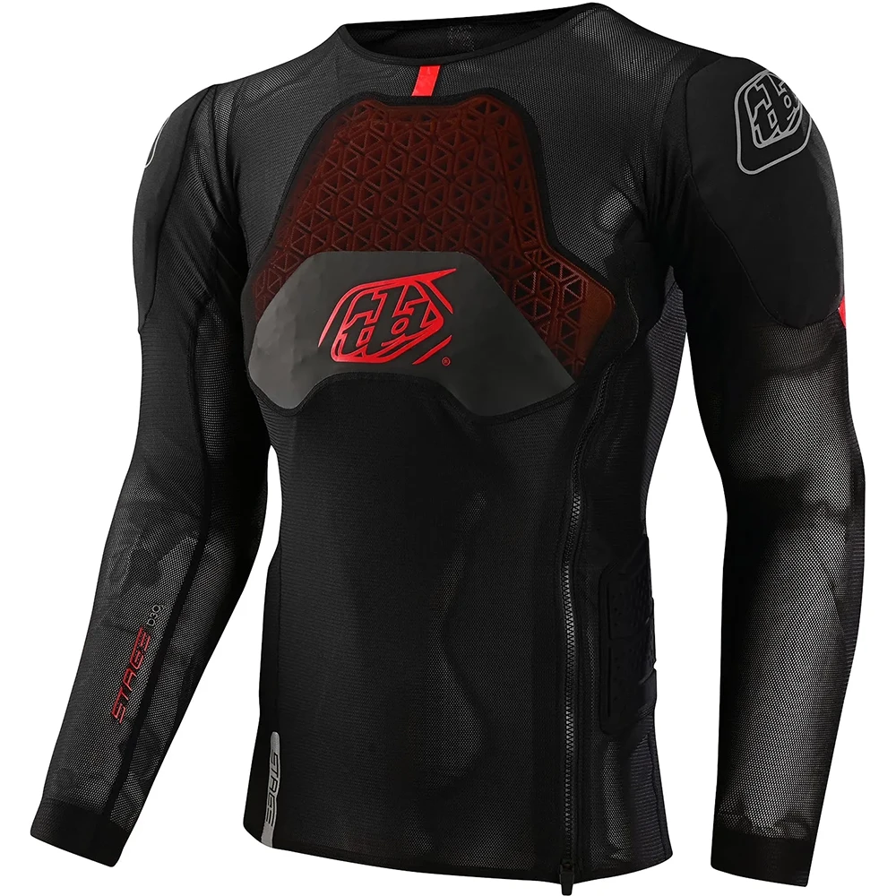 Troy Lee Designs Stage Ghost Body LS Baselayer D3O Black защитный жилет
