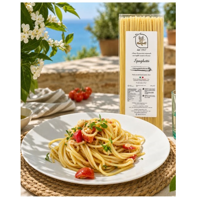 Паста Спагетти Пастифичио Машиарелли 500 г, Spaghetti Pastificio Masciarelli 500 gr