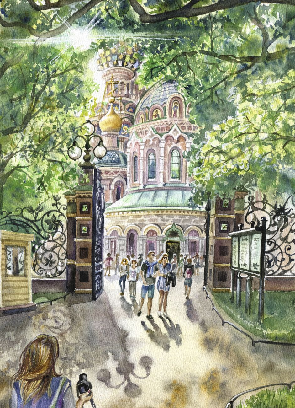 Санкт-Петербург. Из Михайловского сада