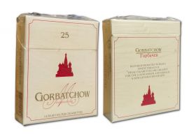 Сигареты - Горбачев (Gorbatchow). Времена перестройки. Редкие. verified