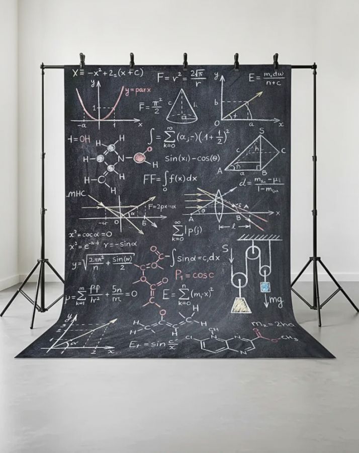 Фотофон из неопрена "School wall №50"