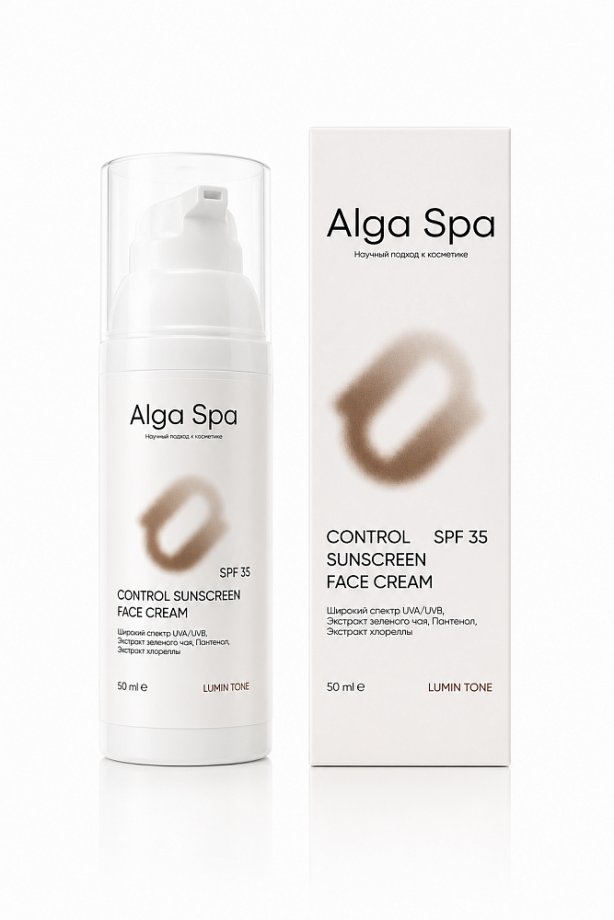 Cолнцезащитный крем для лица, шеи и зоны декольте SPF 35