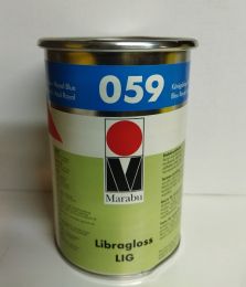 Краска MARABU серии Libragloss LIG 059 Royal Blue (Синий) 1кг. Распродажа!