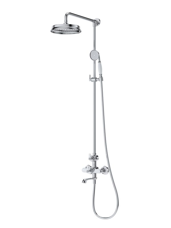 Душевая стойка со смесителем и изливом CEZARES LIBERTY-F-CVD-01