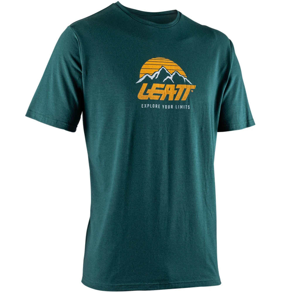 Leatt Core T-Shirt Spruce Green футболка
