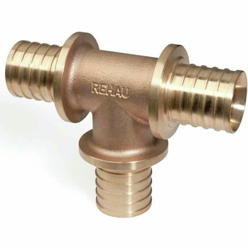 Тройник равнопроходной REHAU 63-63-63 RX+