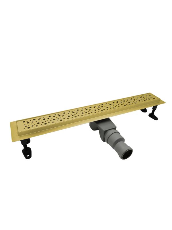 Душевой лоток CEZARES RELAX 60 см, RELAX-LD-60-BORO, брашированное золото