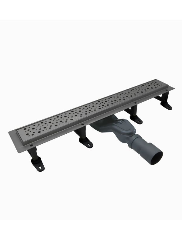 Душевой лоток CEZARES SLIDER 80 см, SLIDER-LD-80-GM, оружейная сталь