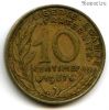 Франция 10 сантимов 1967