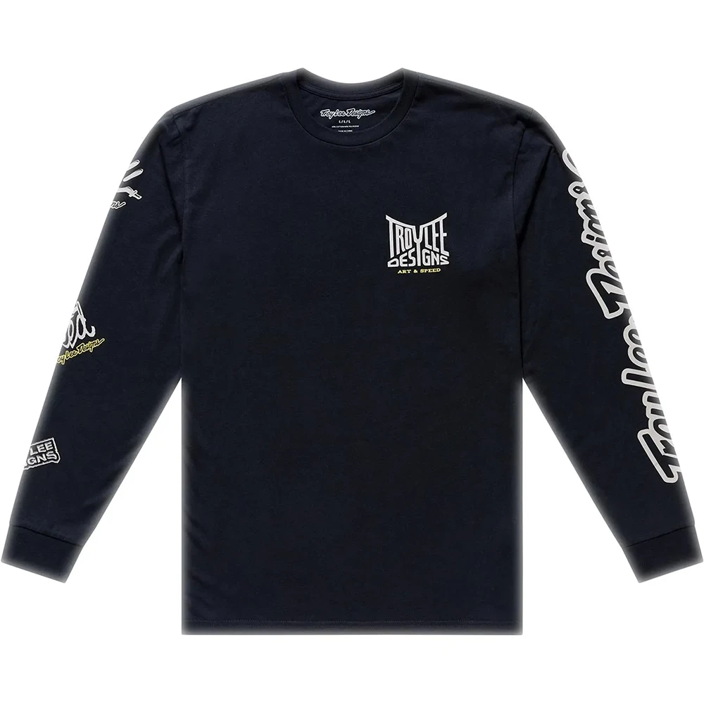 Troy Lee Designs Handlebar LS Tee Black лонгслив
