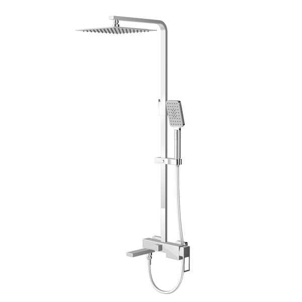 Душевая стойка BelBagno Luce LUC-VSCM-CRM