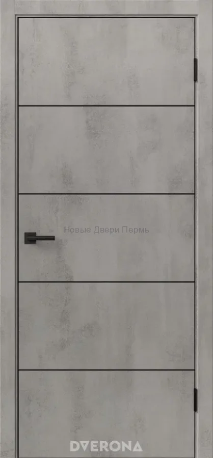 "ВИСТА 4,1 лайт бетон" Межкомнатная дверь  Дверона