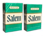 Винтажные сигареты - Salem Menthol Fresh. Winston-Salem, NC, USA. Редкие. Оригинал verified