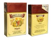 Винтажные сигареты - Romeo y Julieta Habana. Куба экспорт конец 1990х годов. РЕДКИЕ. Оригинал verified
